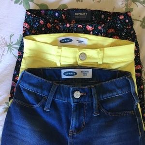 Old Navy Ballerina and Rockstar Jeggings